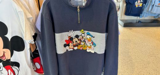 Mickey & Friends Quarter-zip pullover