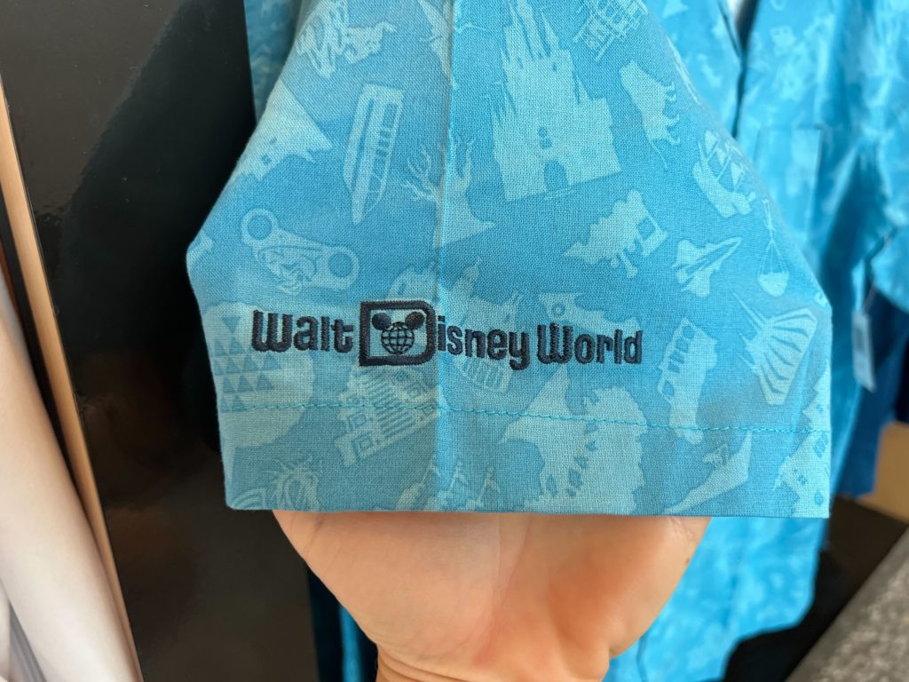 Walt Disney World Button-Up