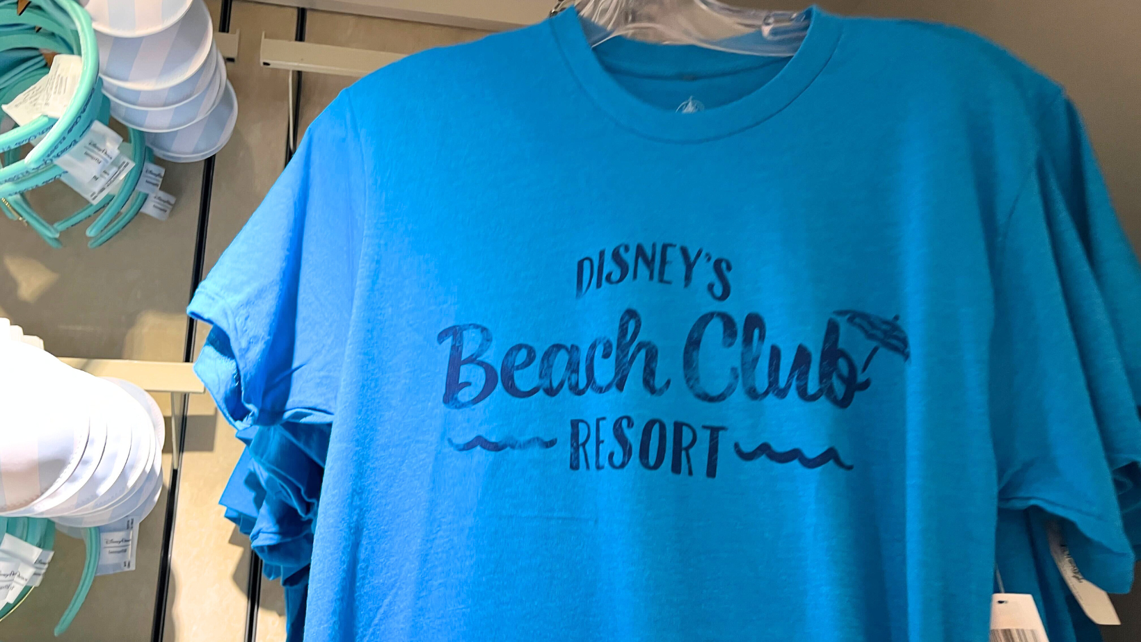 beach club tee, merchandise