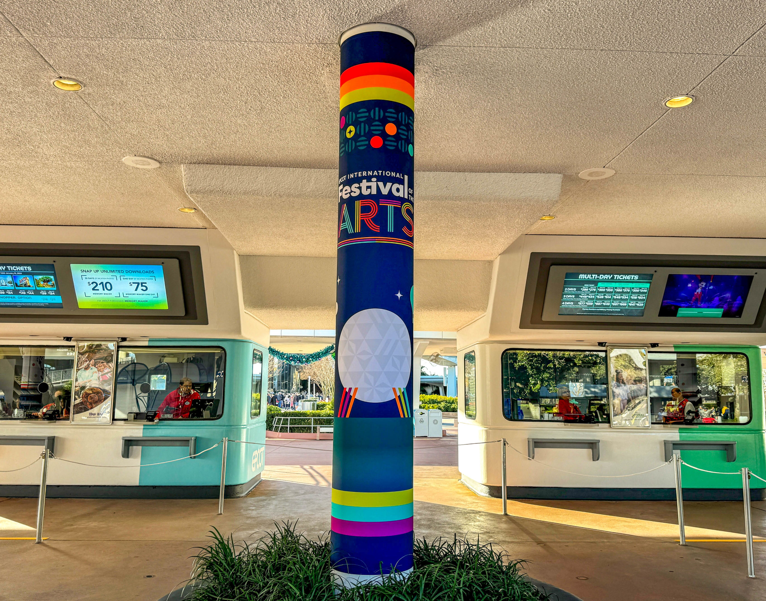 PHOTOS New 2024 Festival of the Arts Decor Arrives in EPCOT