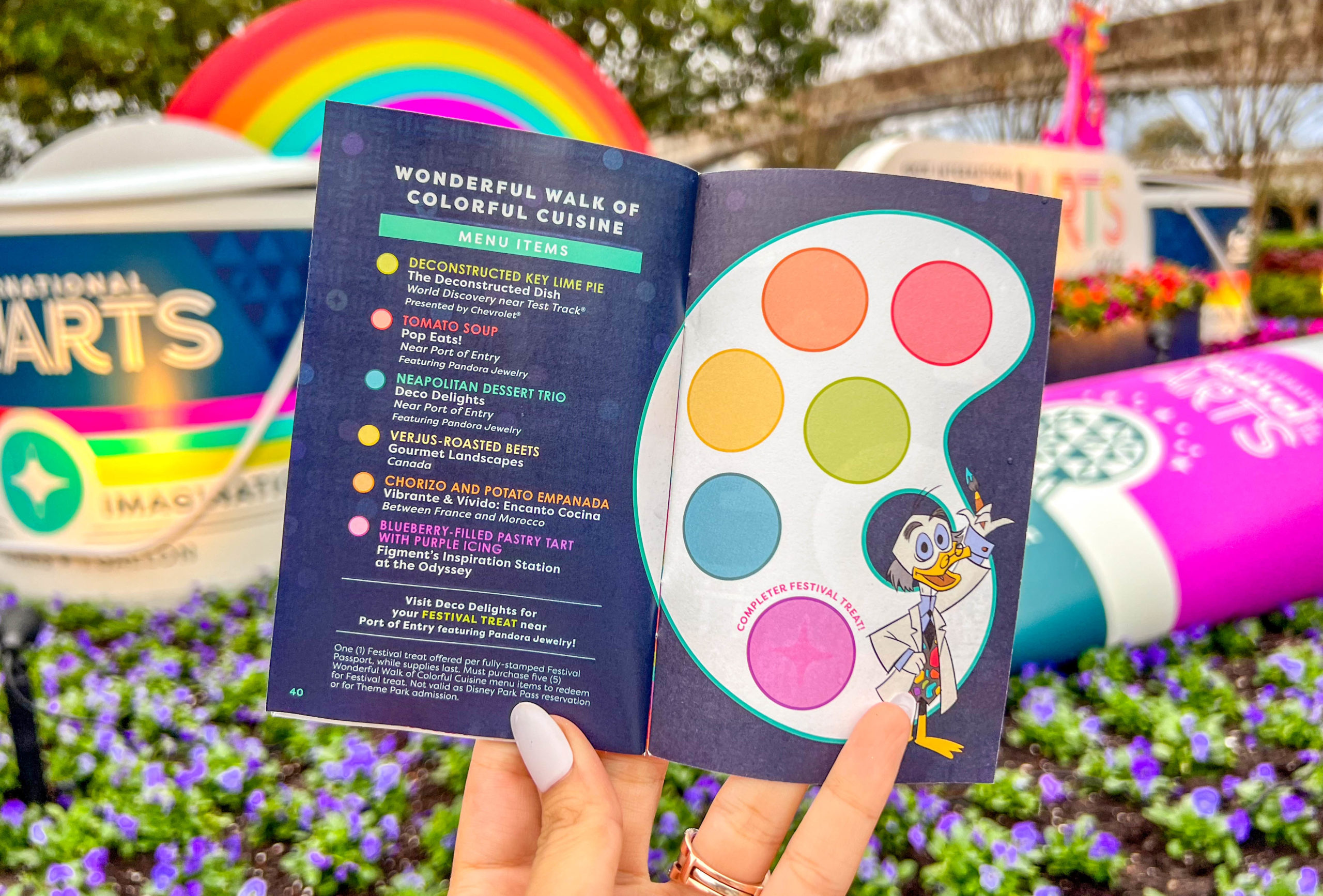 PHOTOS Check Out the 2024 EPCOT Festival of the Arts Festival Passport