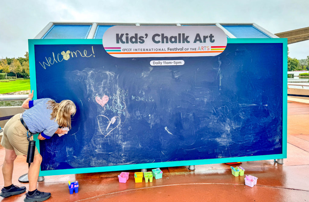 Kids Chalk Art