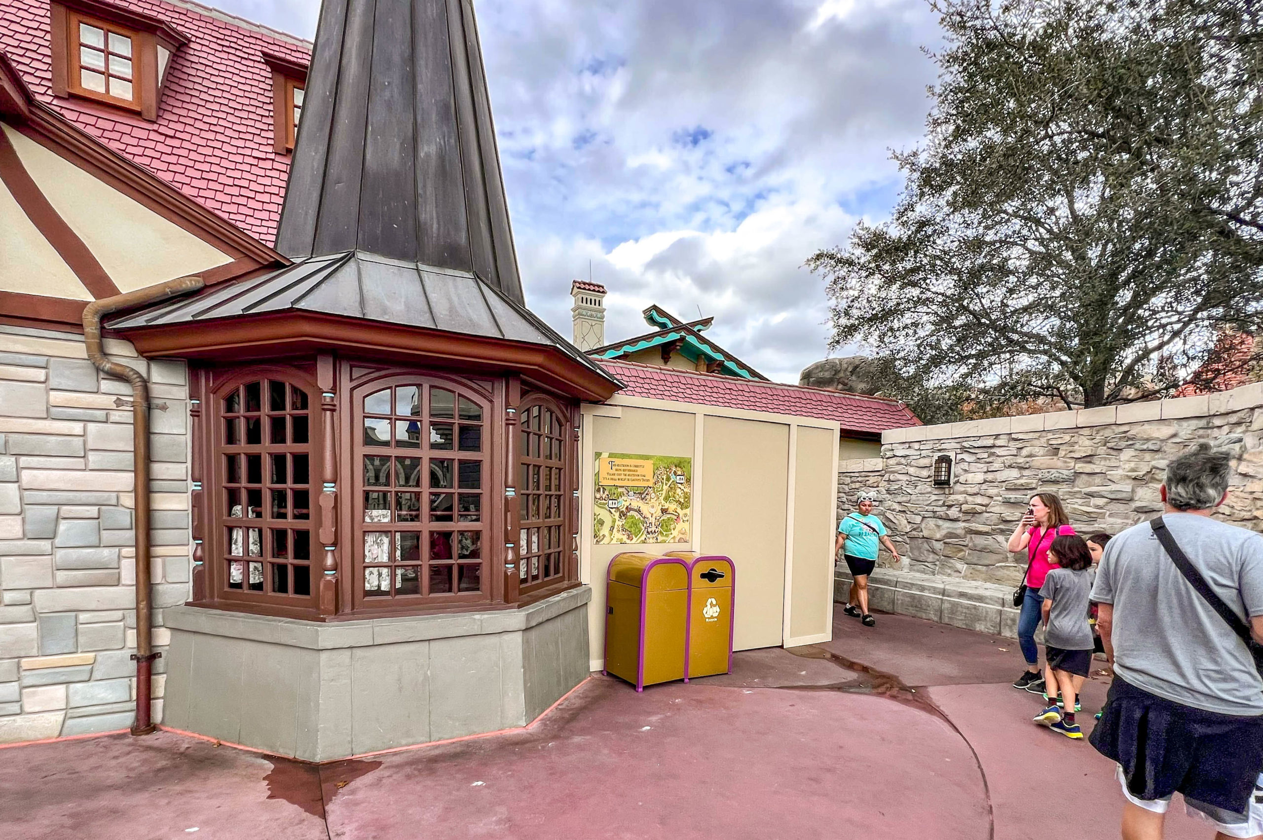 Pinocchio Village Haus bathrooms closed