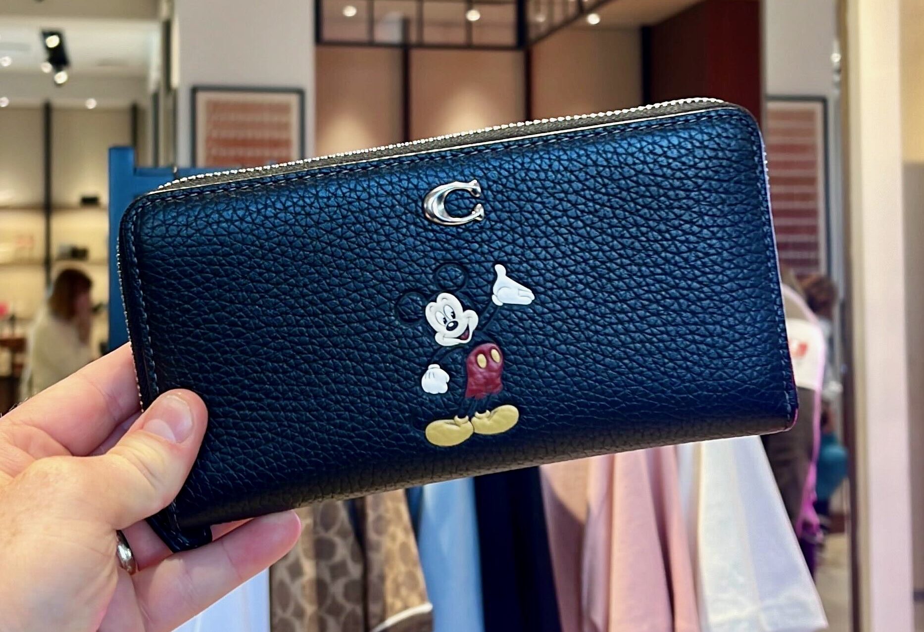 Coach Mickey Leather Wallet
