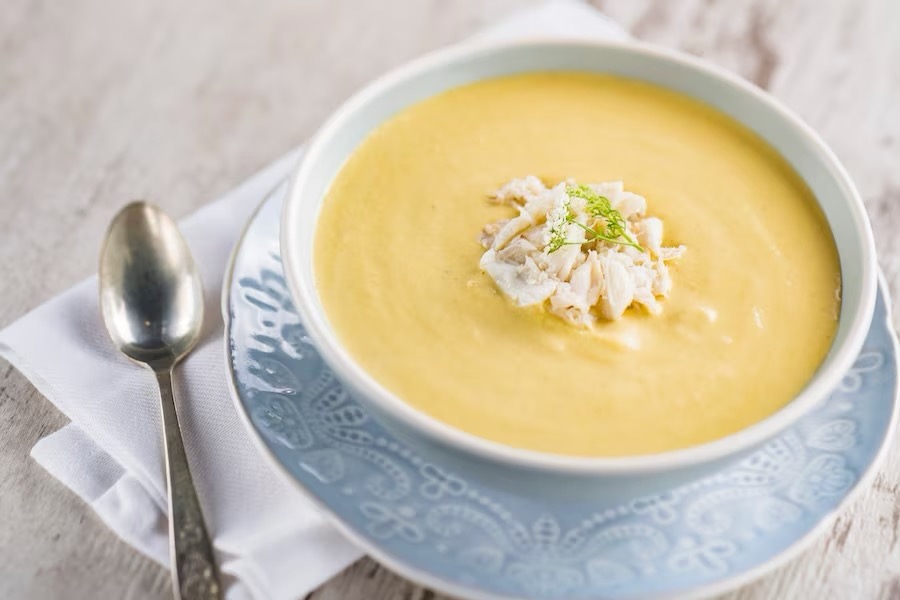 Creamy Corn Soup with Crab from Narcoossees's Grand Floridian