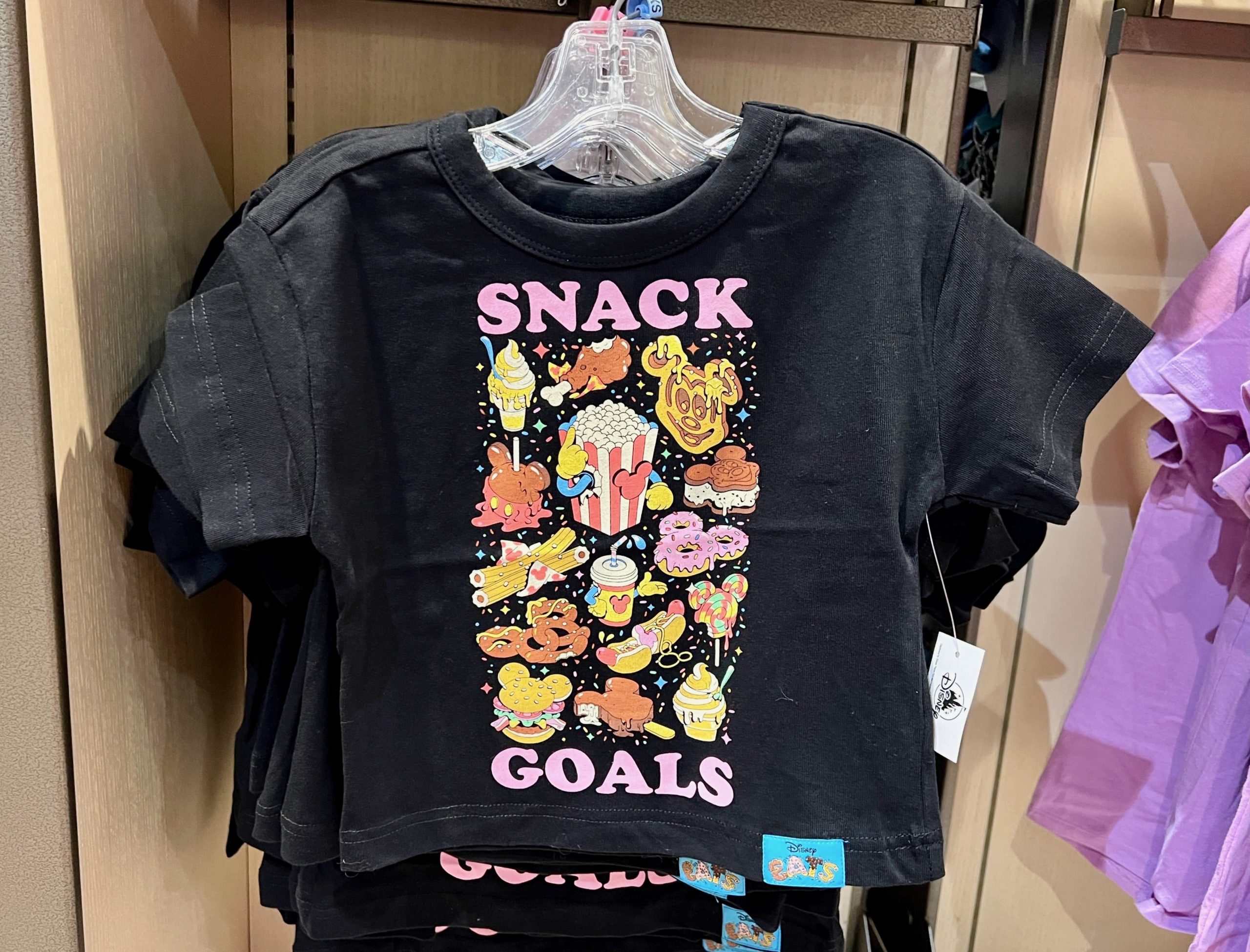 Disney Eats Snack Goals Youth Tee