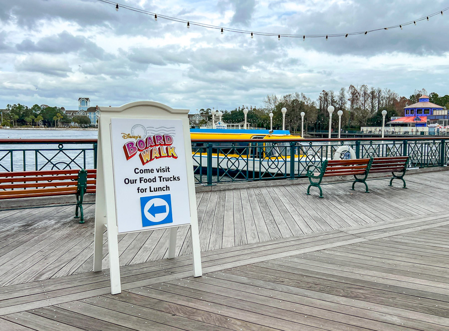 Disney's BoardWalk Inn Apps Food Truck