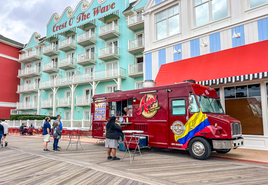 Disney's BoardWalk Inn Apps Food Truck