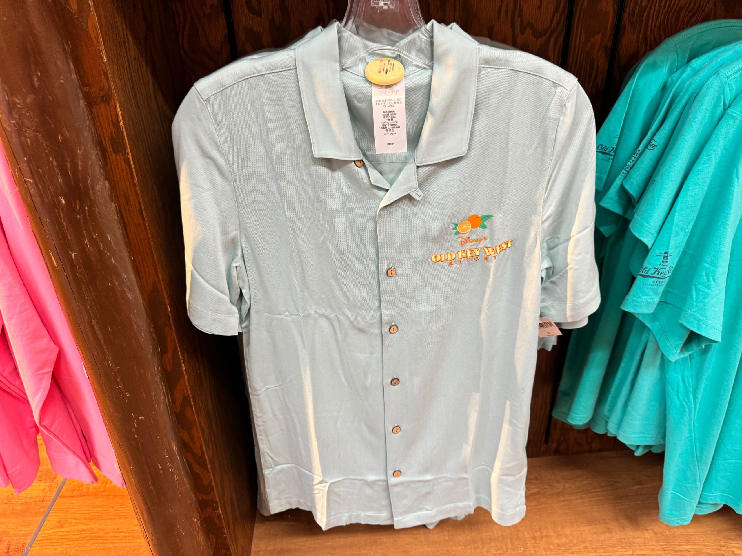 Disney's Old Key West Resort Button Up Shirt