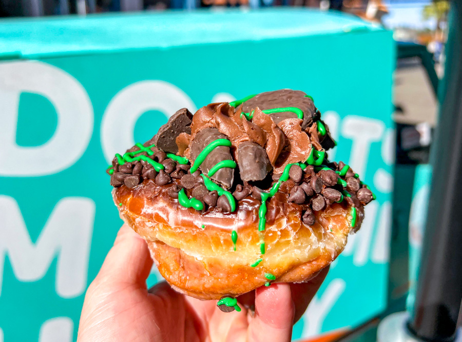 Everglazed Girl Scout Cookies Donut Thin Mint Somoas Cold Brew Caramel Coconut-