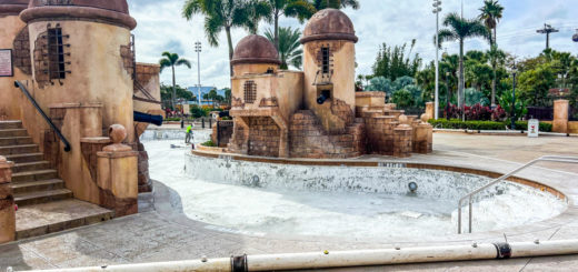 Fuentes del Morro Caribbean Beach Resort Pool Closed Maintenance Refurbishment