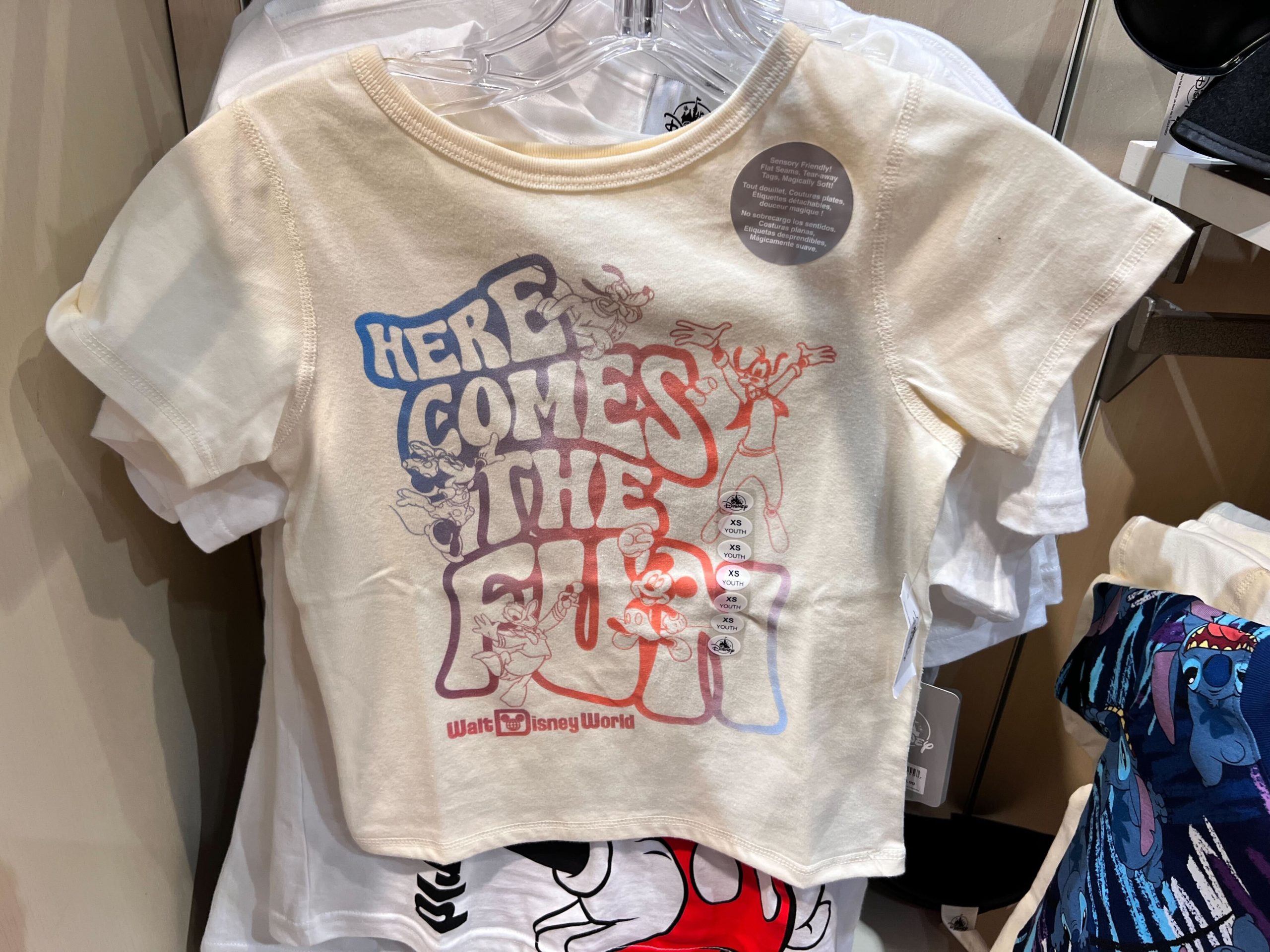 Here Comes the Fun Walt Disney World Youth Shirt