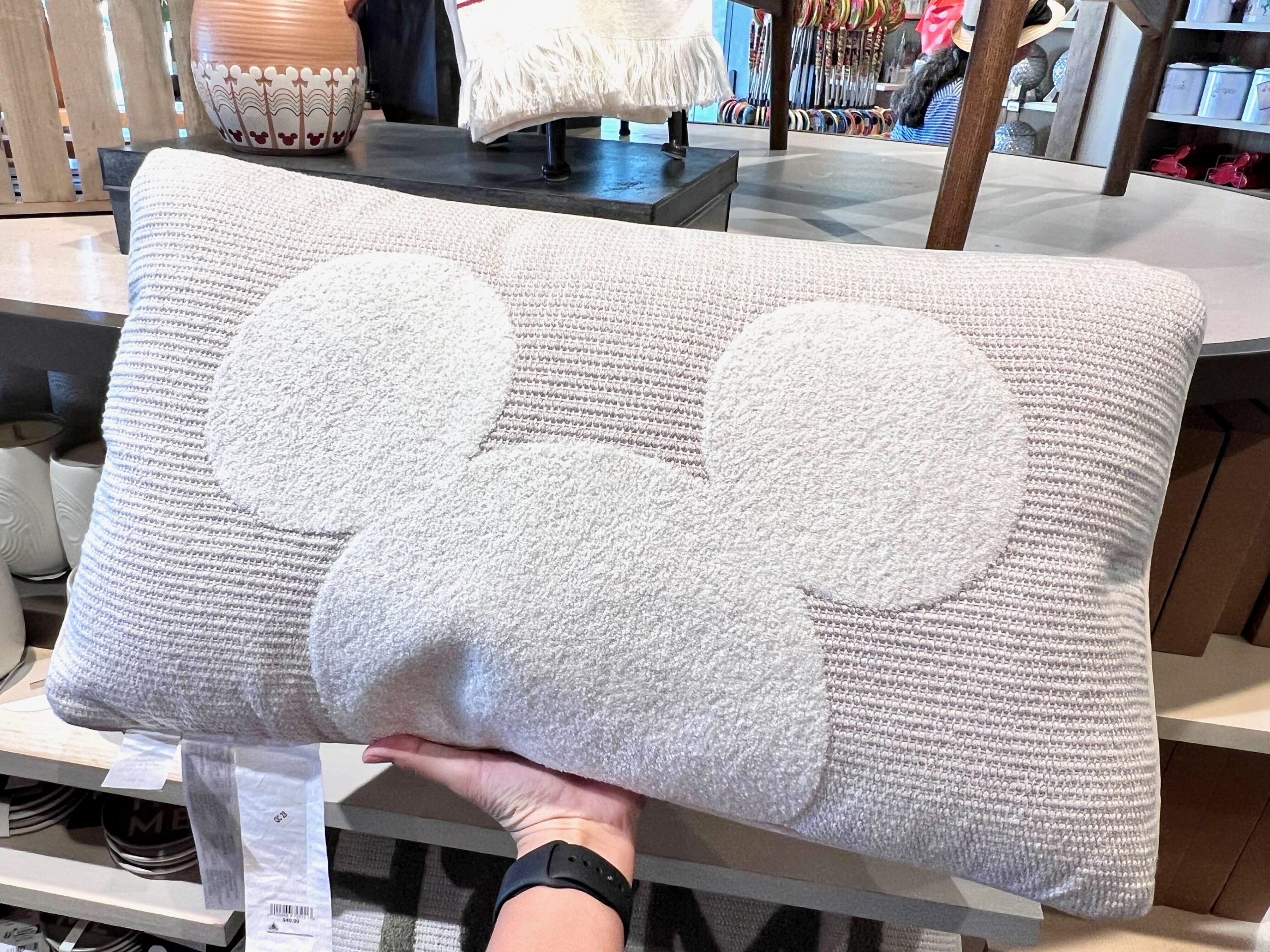 Mickey HOME Throw Pillow World of Disney