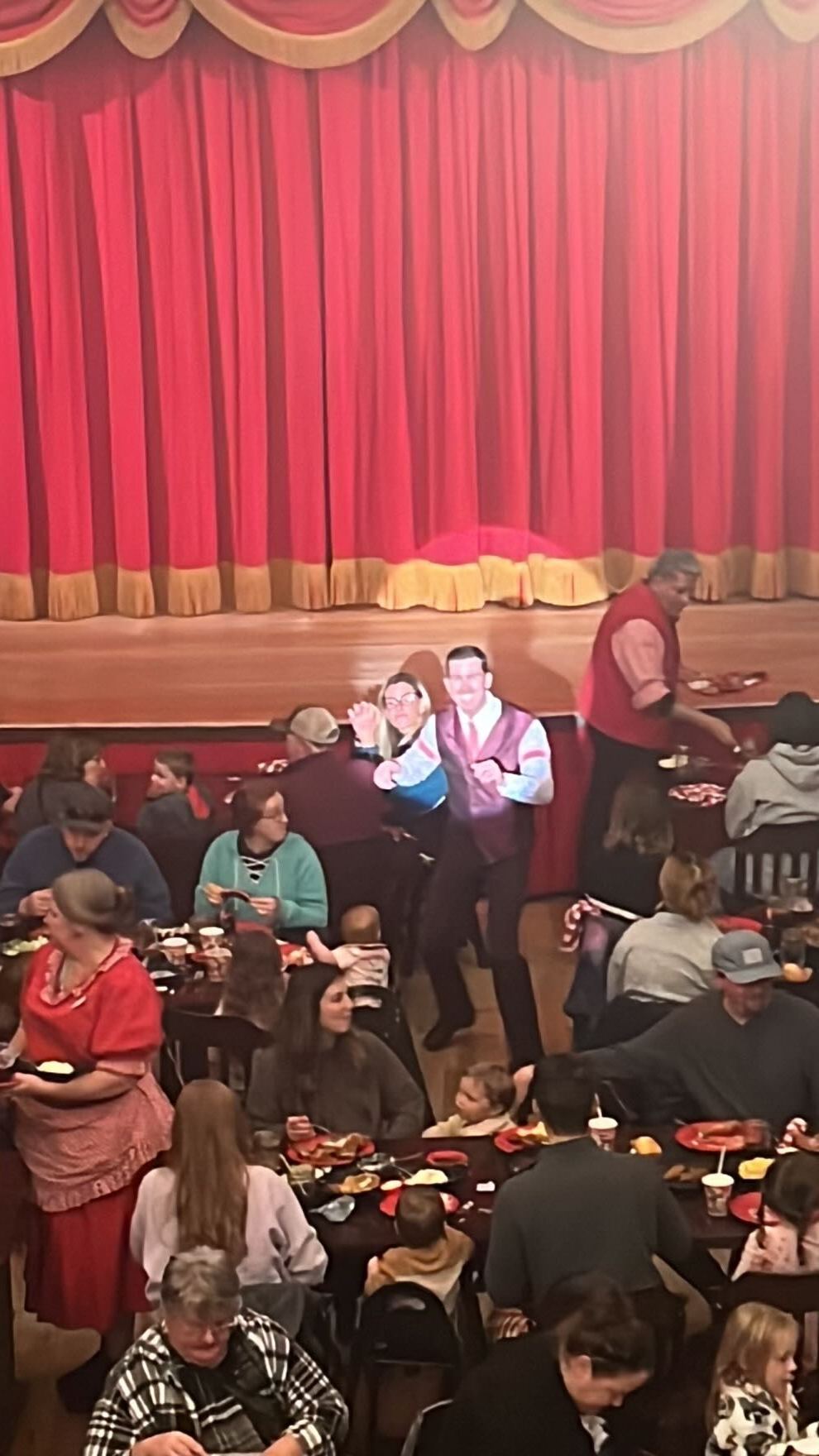 Hoop-Dee-Doo Musical Revue players since the new song, Old Devil Moon