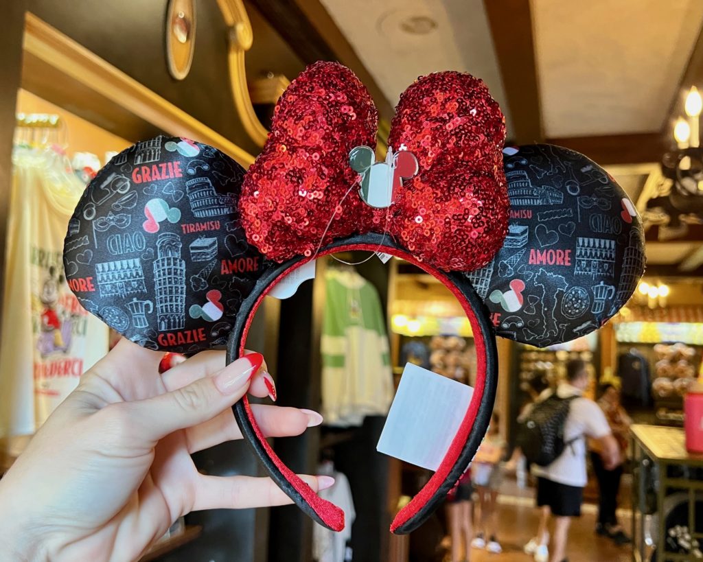 Italy Minnie Ears red bow
