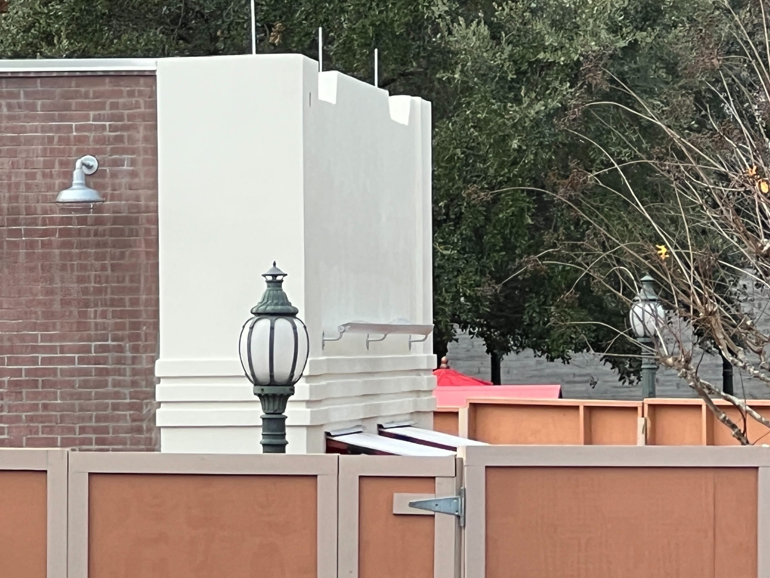 Muppet Courtyard Construction Hollywood Studios