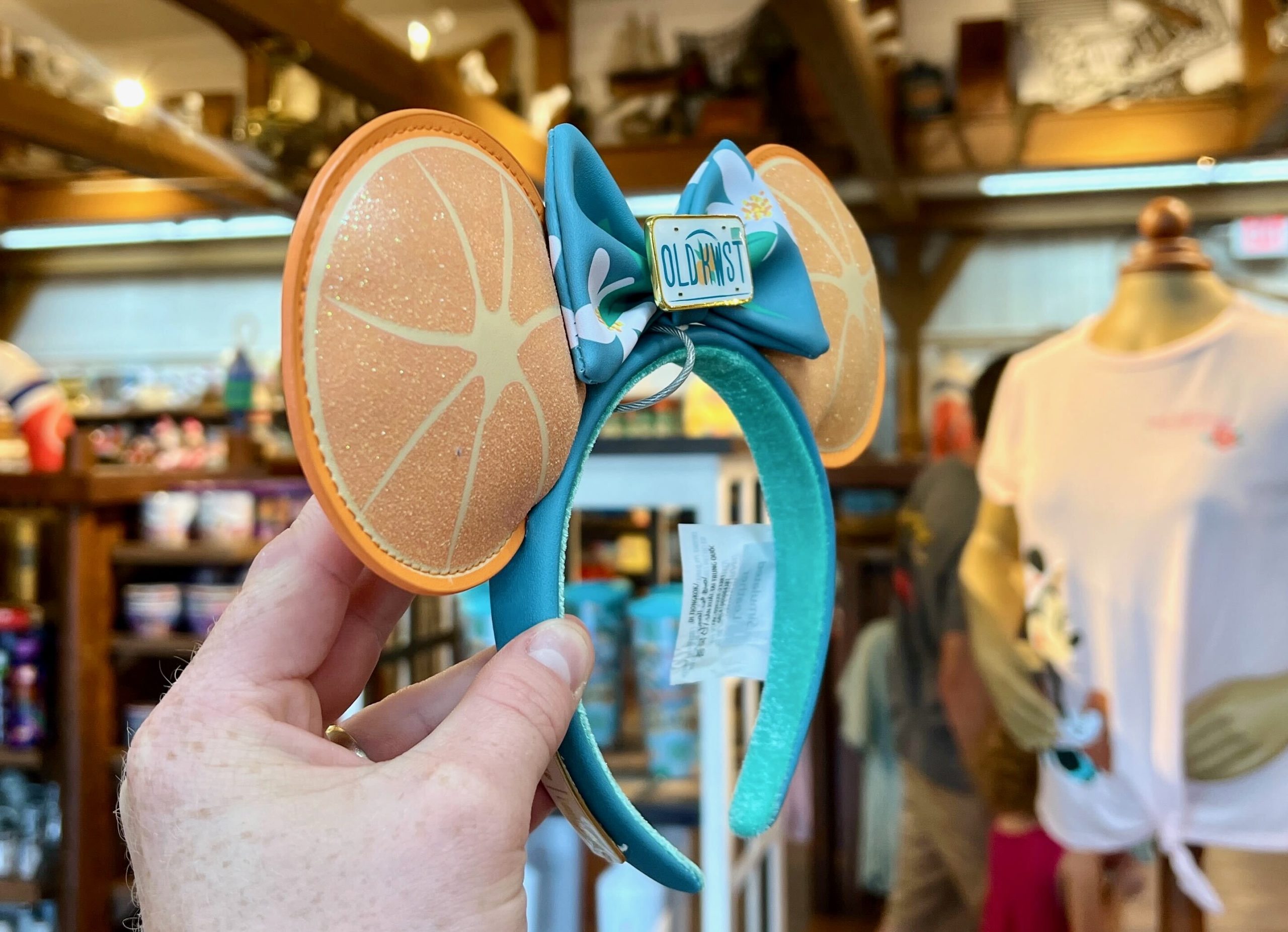 Old Key West Orange Scented Minnie Ears Side View