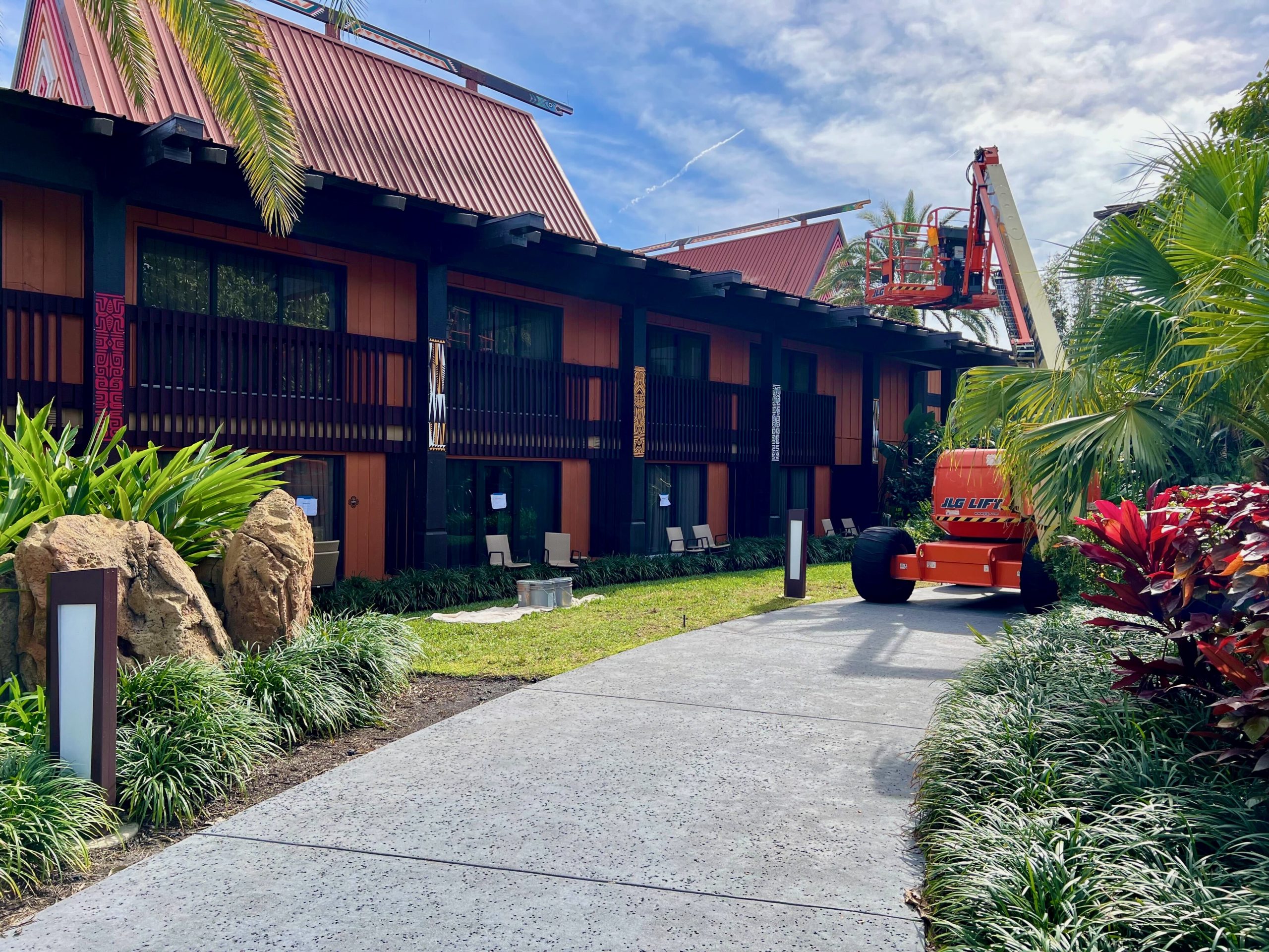 Construction Niue Building Polynesian Resort
