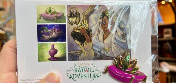 Tiana's Bayou Adventure Pin artwork