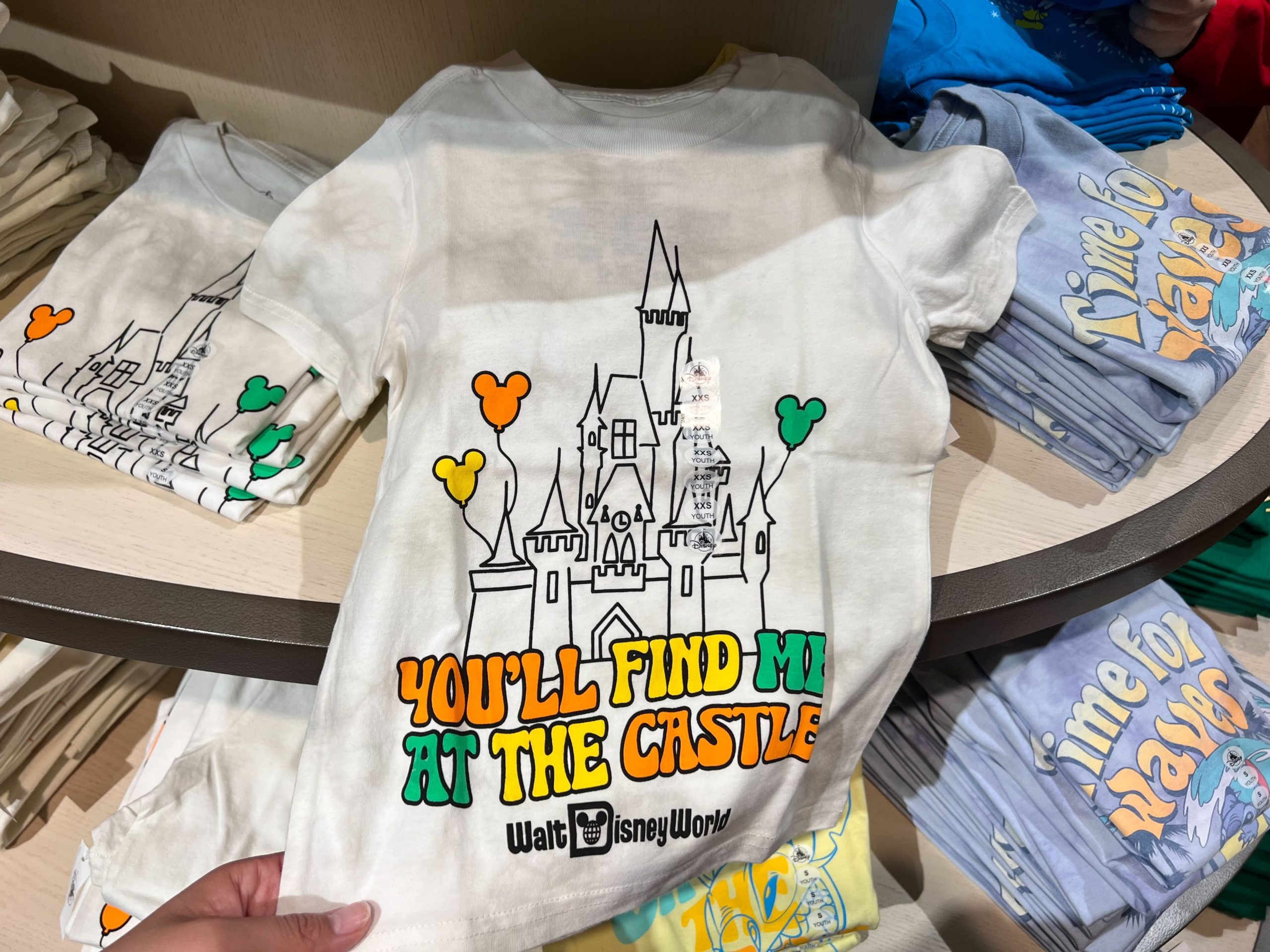 Walt Disney World Castle Youth Shirt
