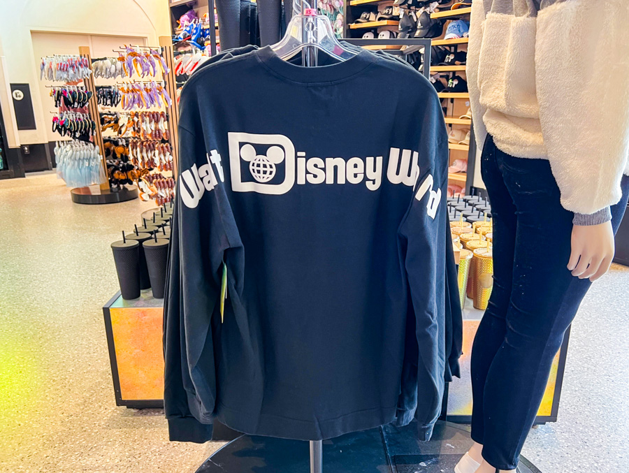 Walt Disney World Celebration Crew Shirt Spirit Jersey Black