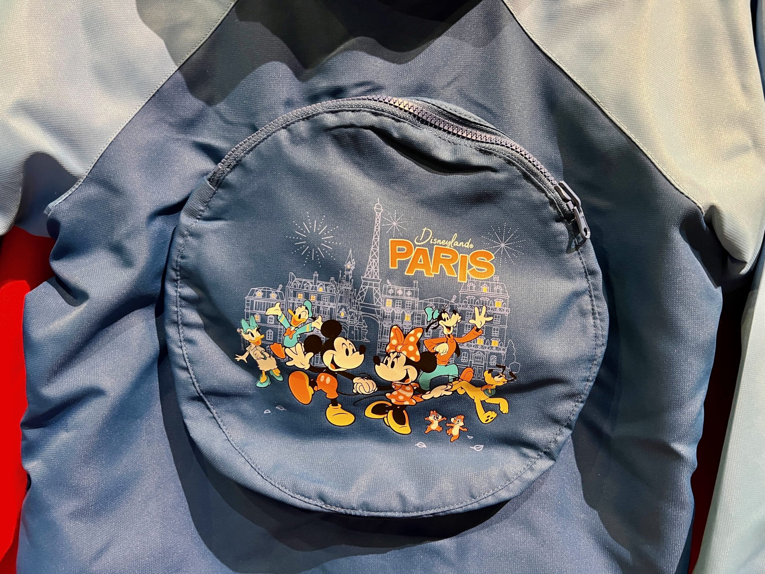 Disneyland Paris Youth Jacket Attached Bag