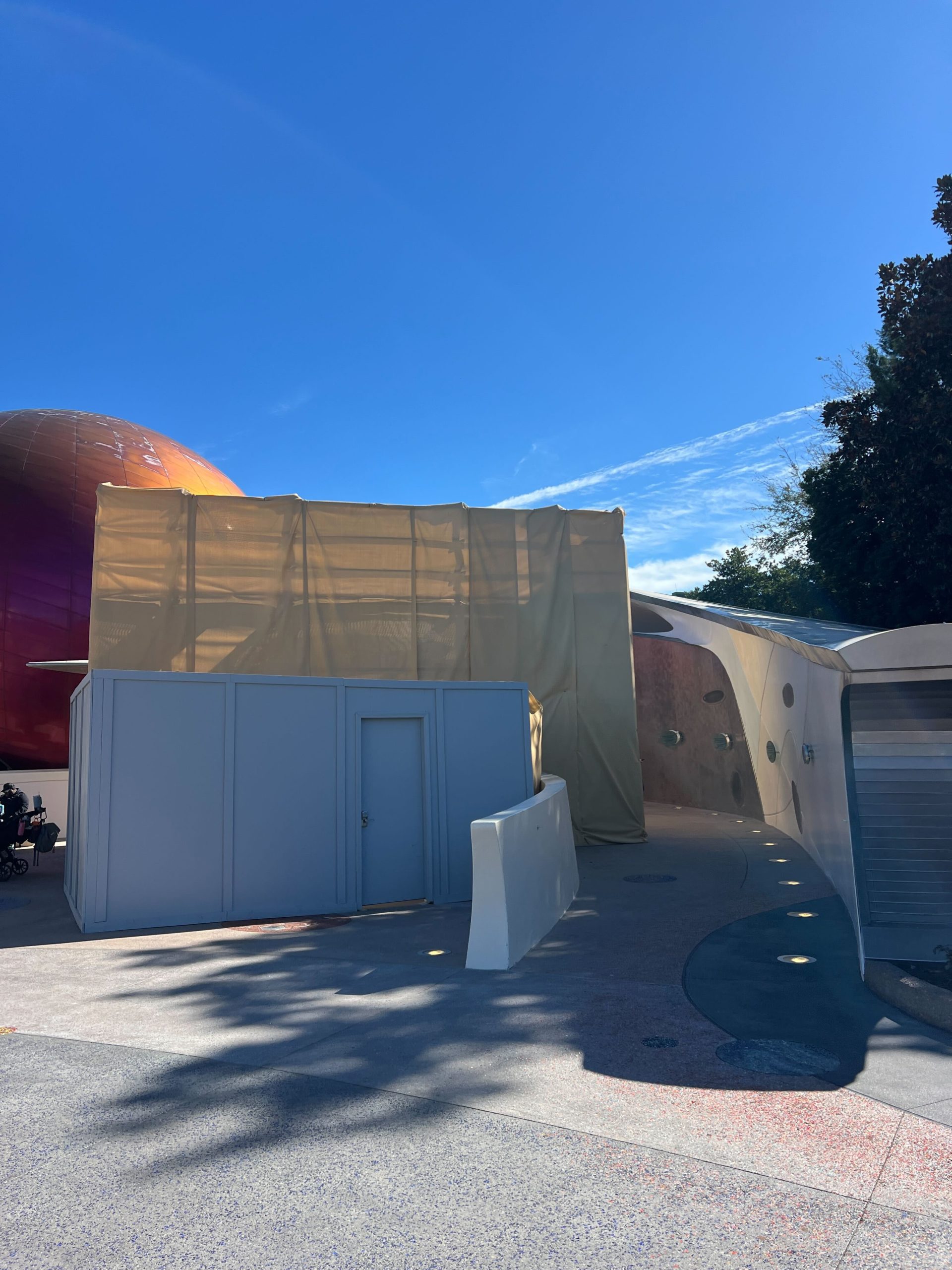 mission space sign removed