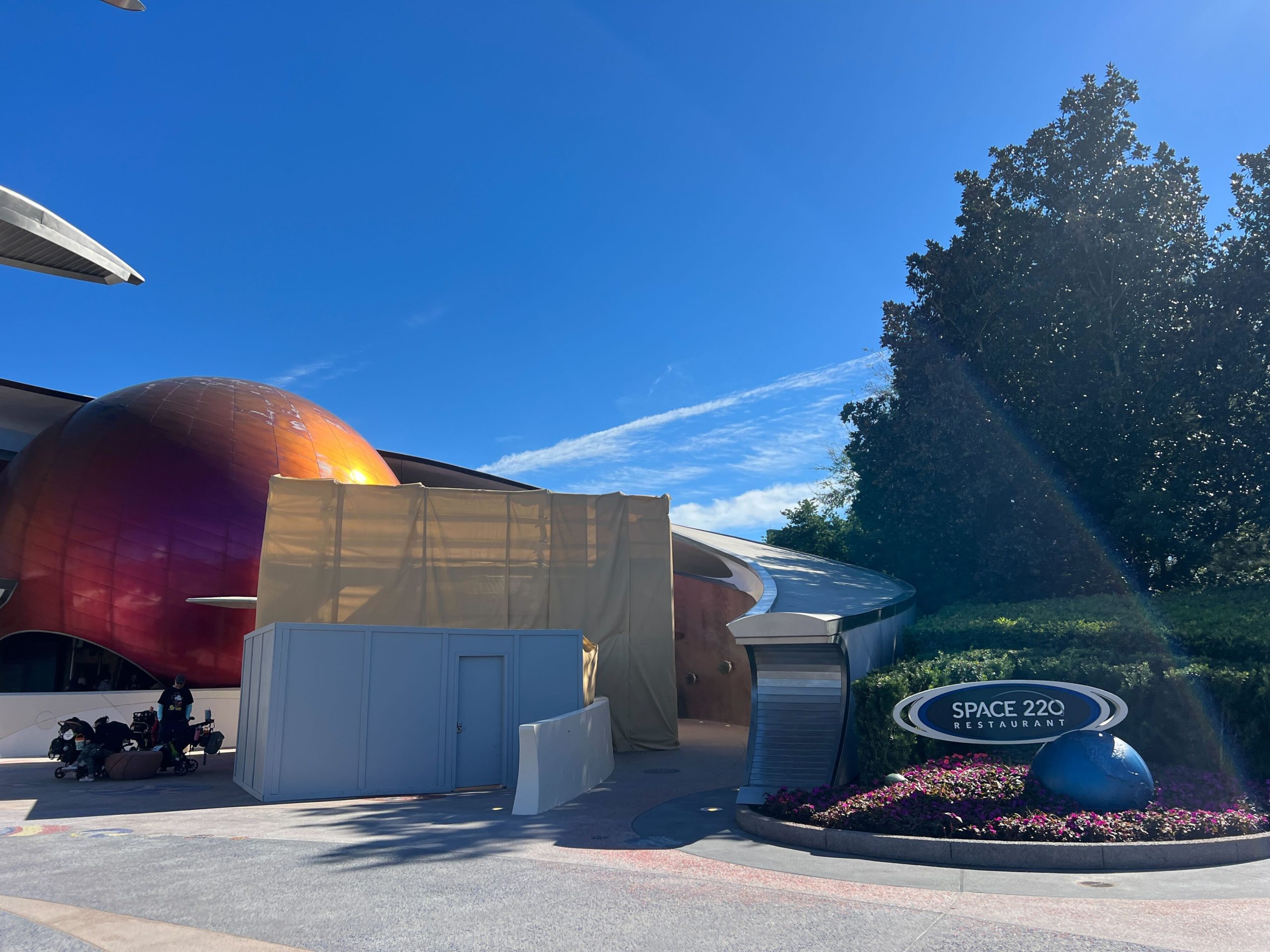 mission space sign removed
