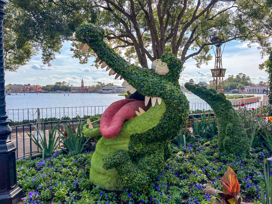 2024 EPCOT International Flower and Garden Festival Character Topiaries