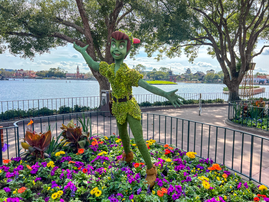 2024 EPCOT International Flower and Garden Festival Character Topiaries