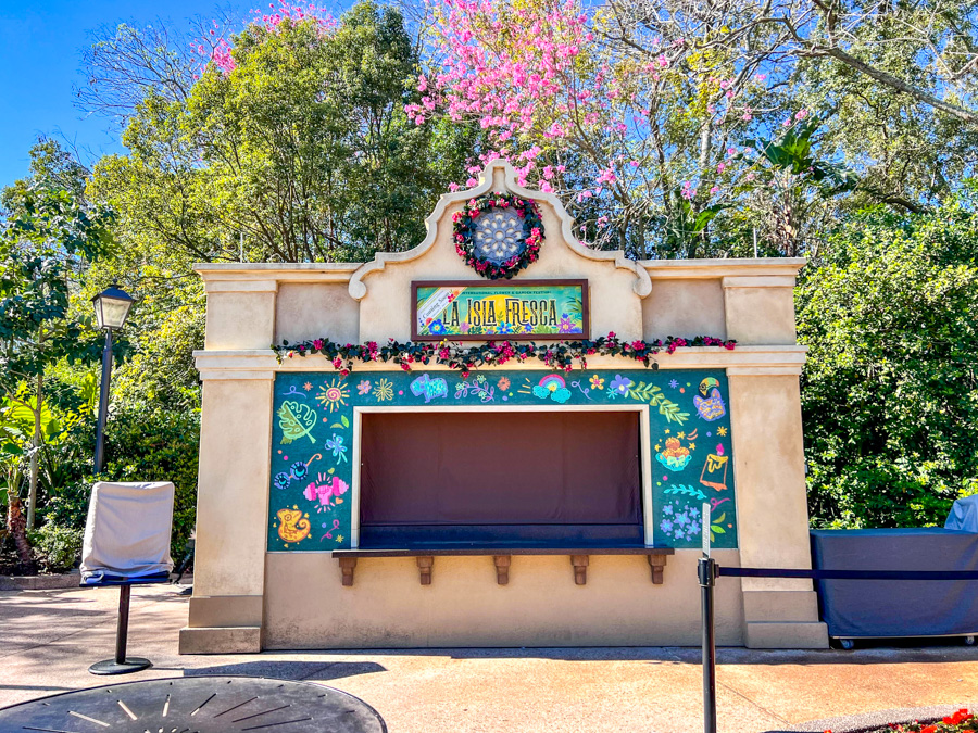 2024 EPCOT International Flower and Garden Festival Outdoor Kitchens Food Booths