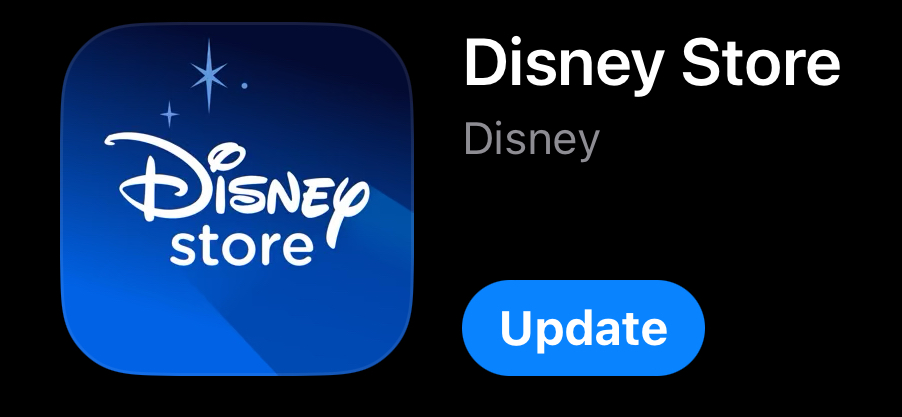Disney Store app
