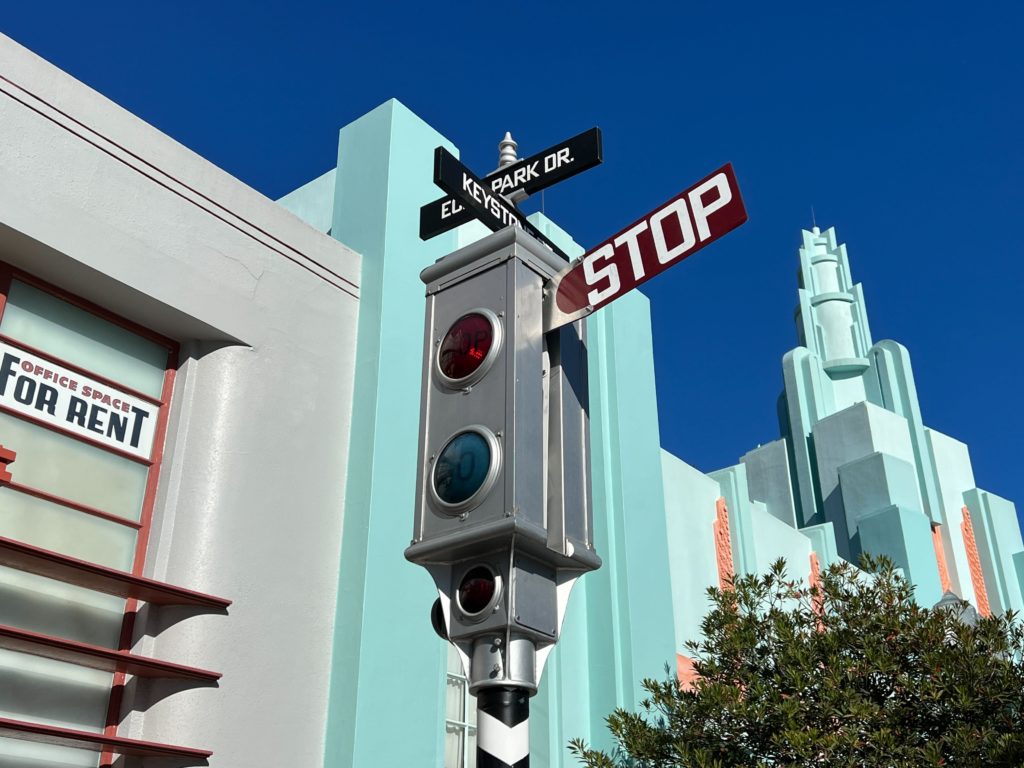 Hollywood Studios Traffic Light