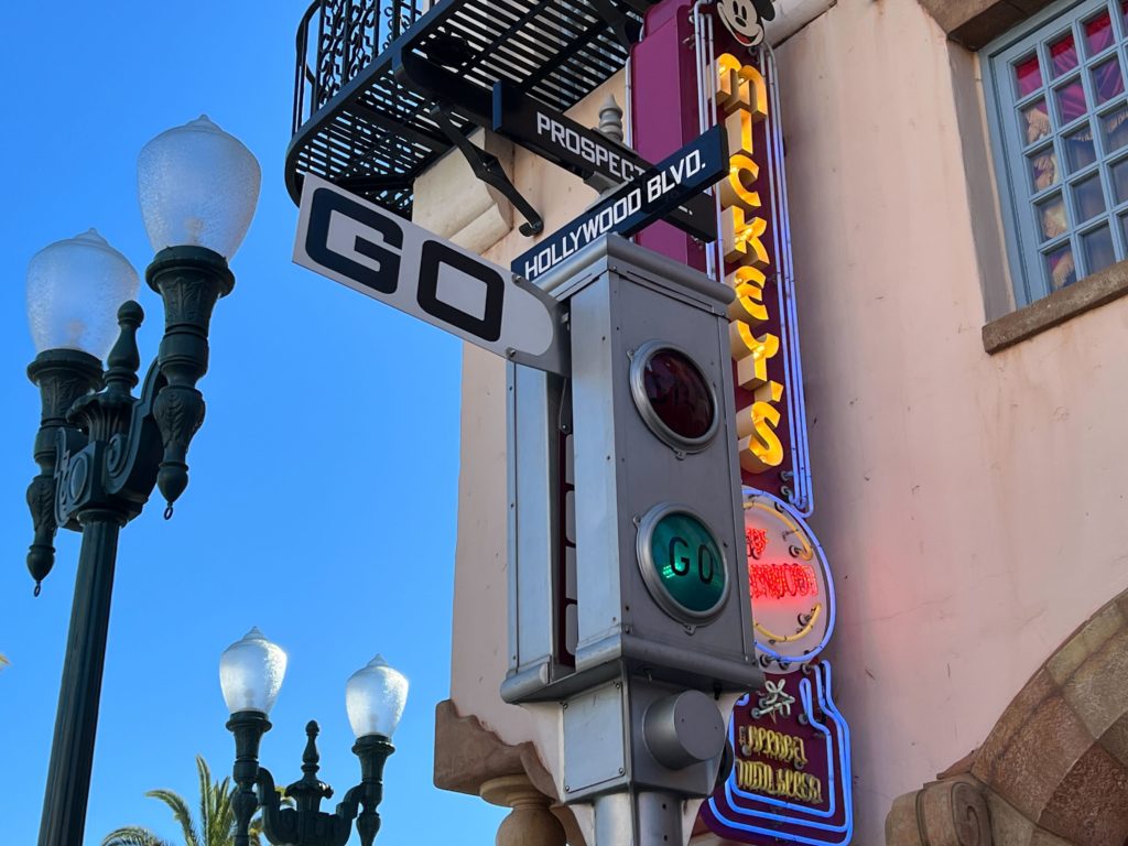 Hollywood Studios Traffic Light
