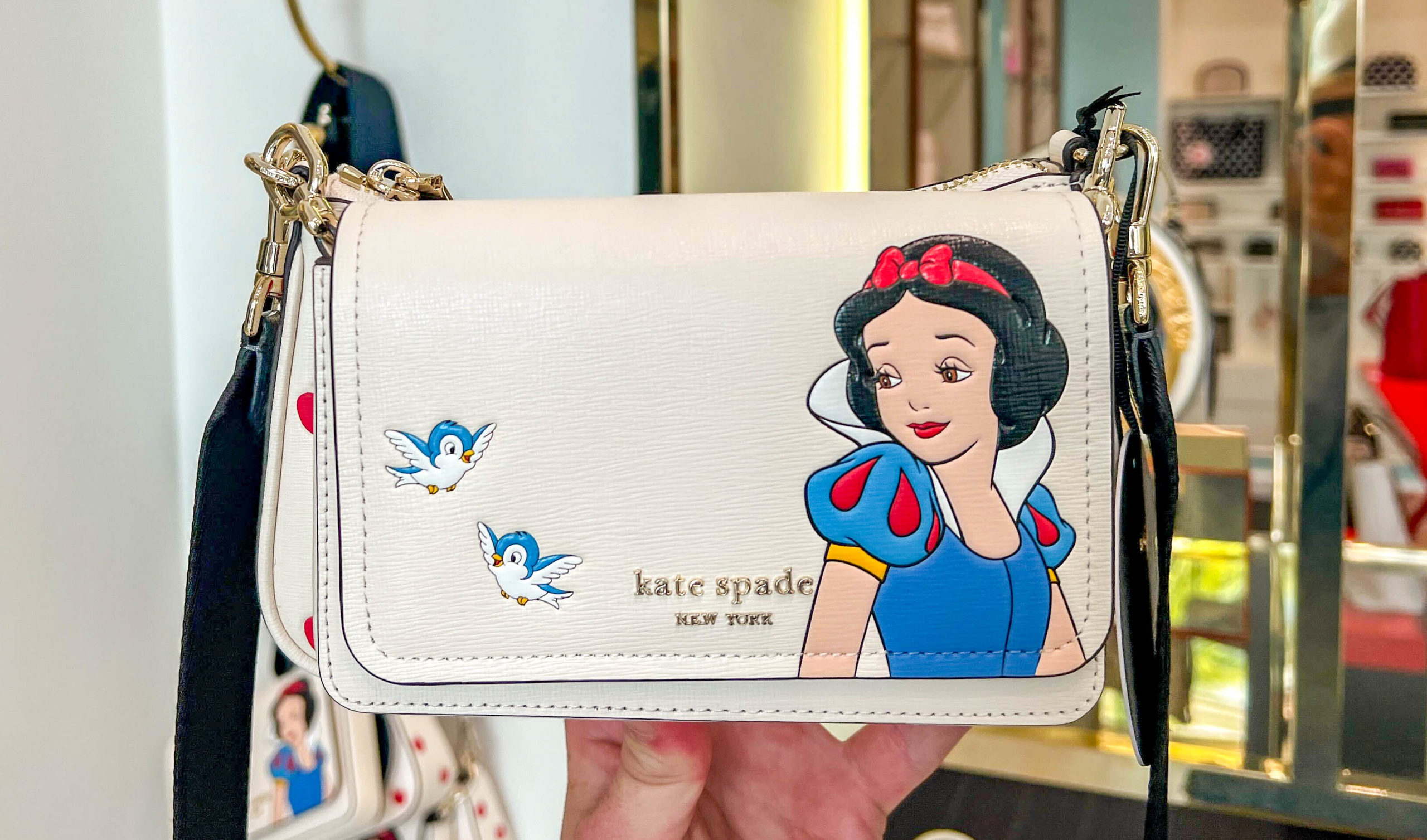 Cath Kidston X Disney Snow White Apple and Spot Crossbody bag, Women's  Fashion, Bags & Wallets, Purses & Pouches on Carousell