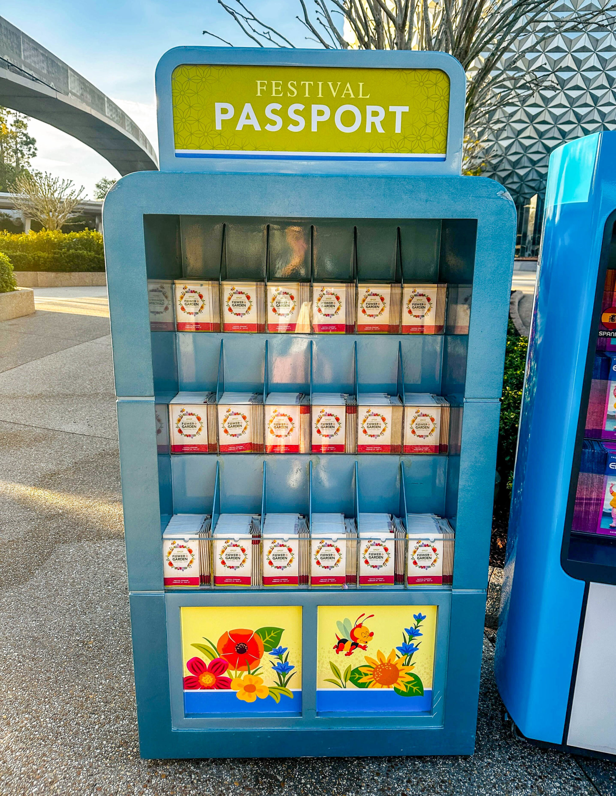 Festival Passport kiosk