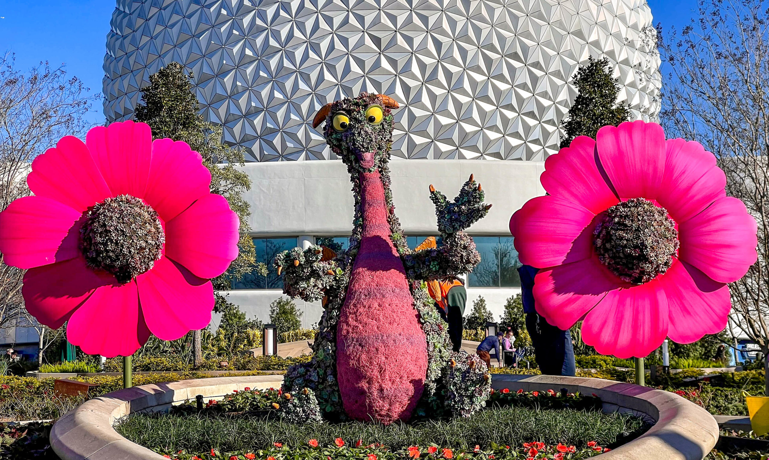 Figment Has Arrived For EPCOT's 2024 Flower and Garden Festival