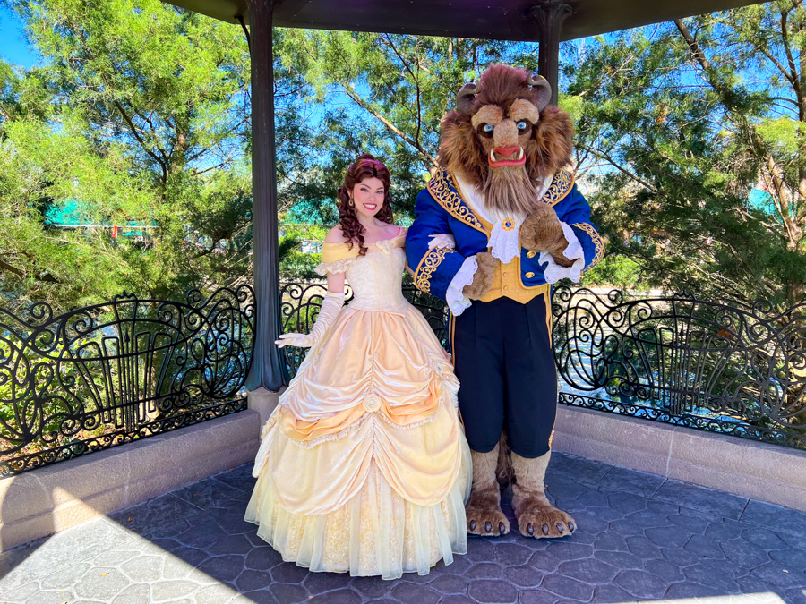 EPCOT Valentine's Day Princess Belle Beast Beauty and the Beast