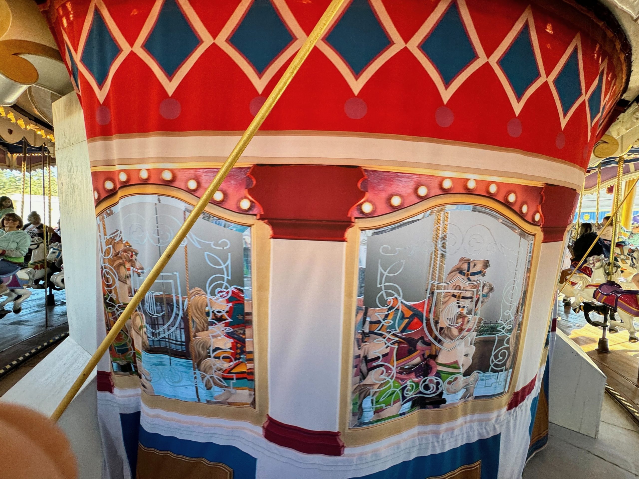 Construction Prince Charming's Regal Carousel Magic Kingdom