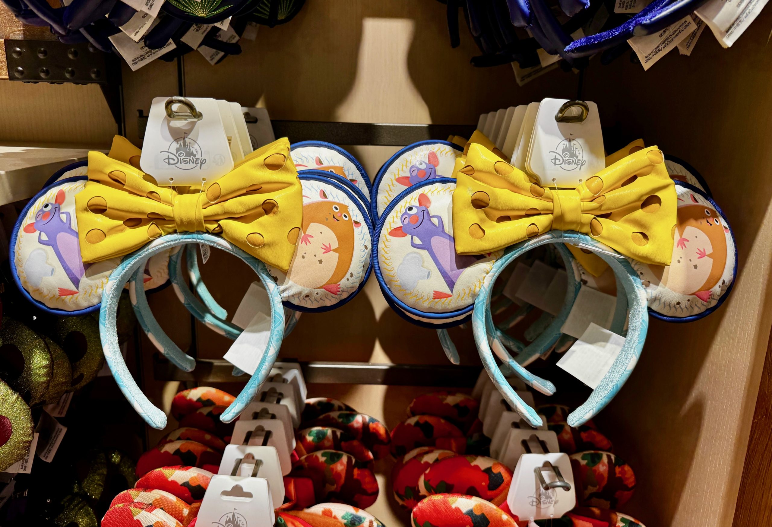 Ratatouille Ears Display World of Disney Cheese Bow