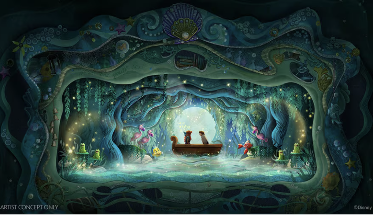 Breaking: 'Little Mermaid' Concept Art Just Revealed for New Show at  Hollywood Studios 