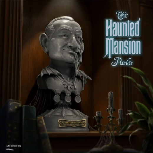 Rolly Crump Haunted Mansion Parlor