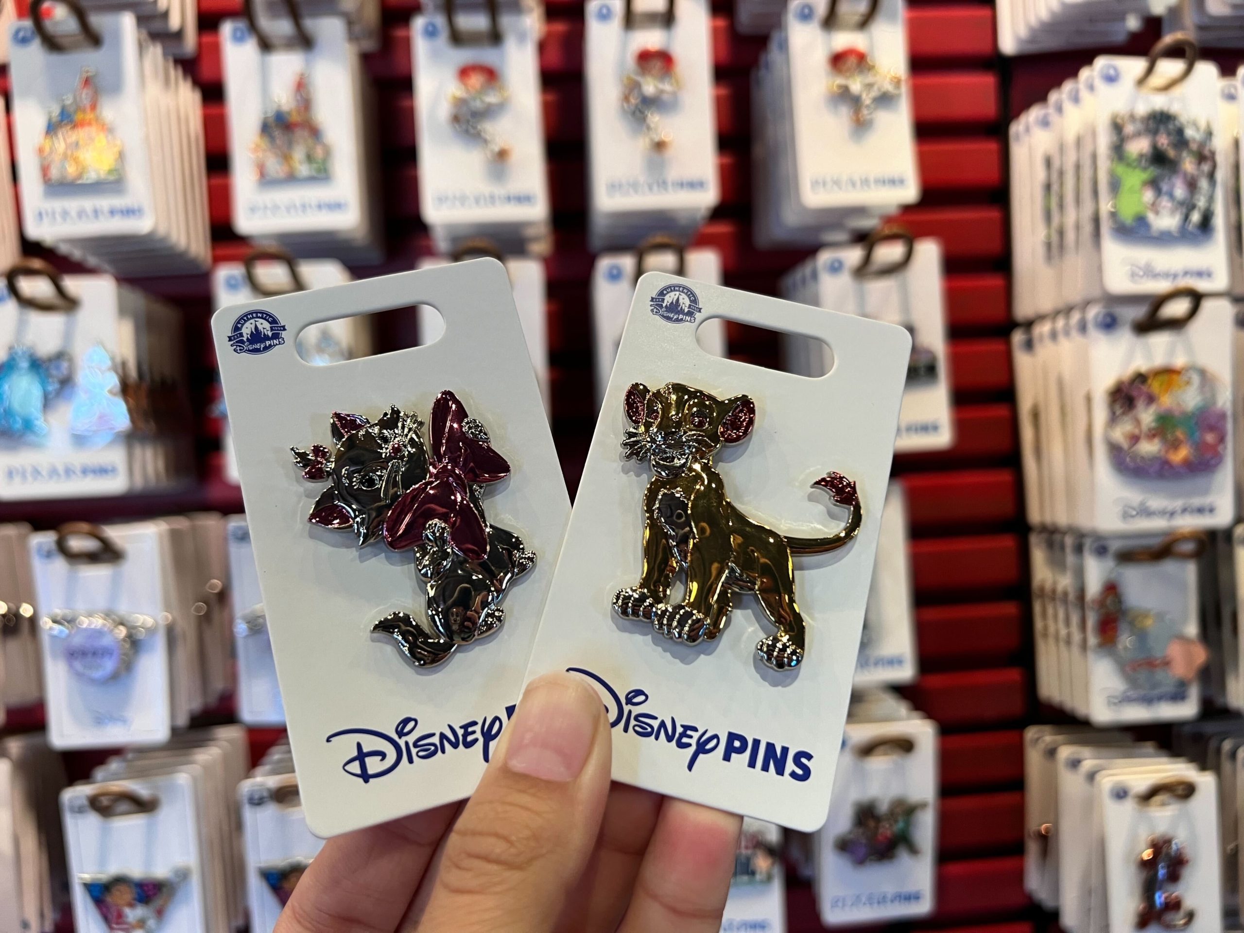 Shiny Character Pins