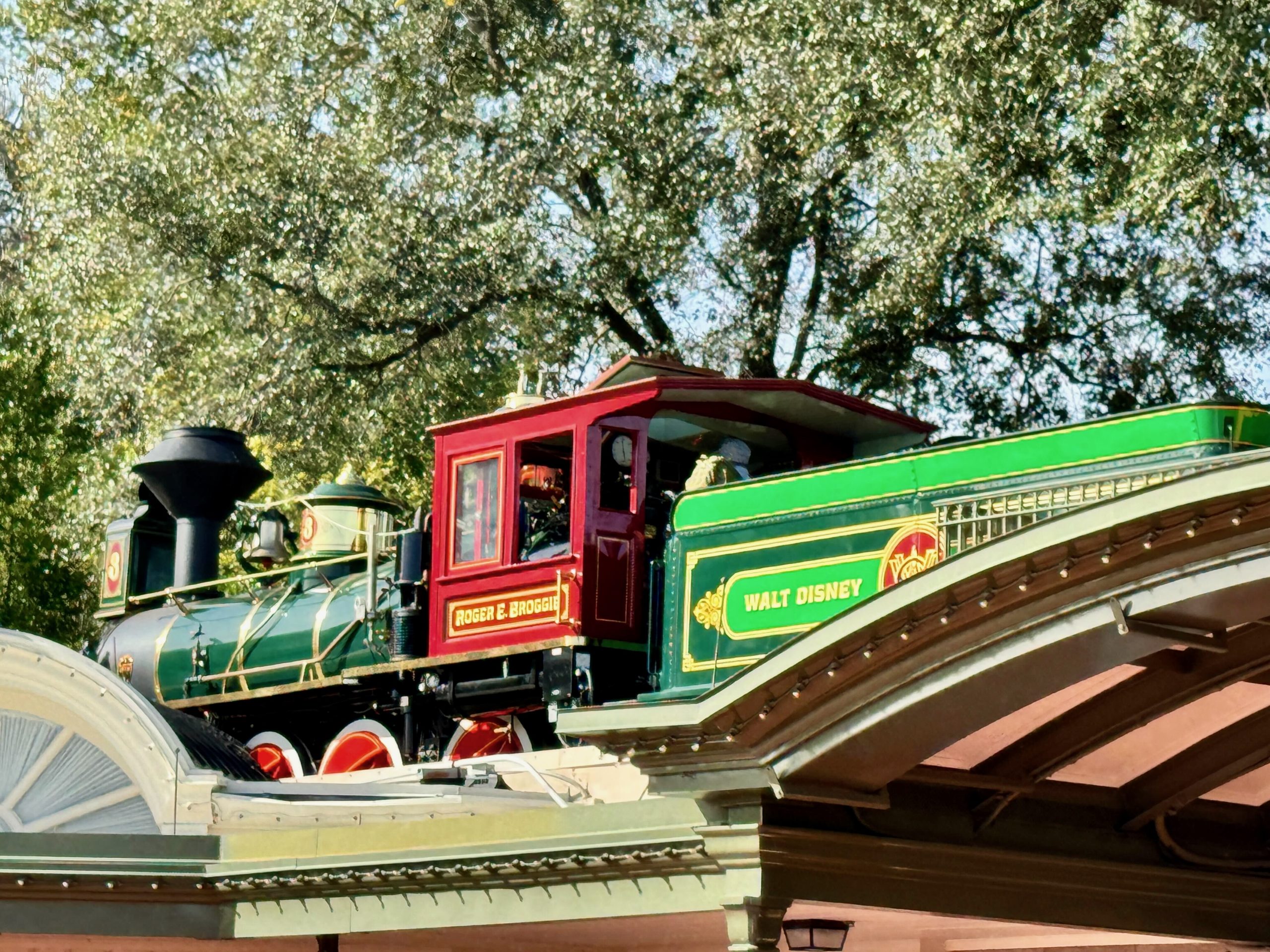 Walter E Broggie Train Walt Disney World Railroad Magic Kingdom