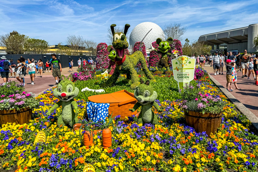 2024 EPCOT International Flower & Garden Festival Topiaries Changes