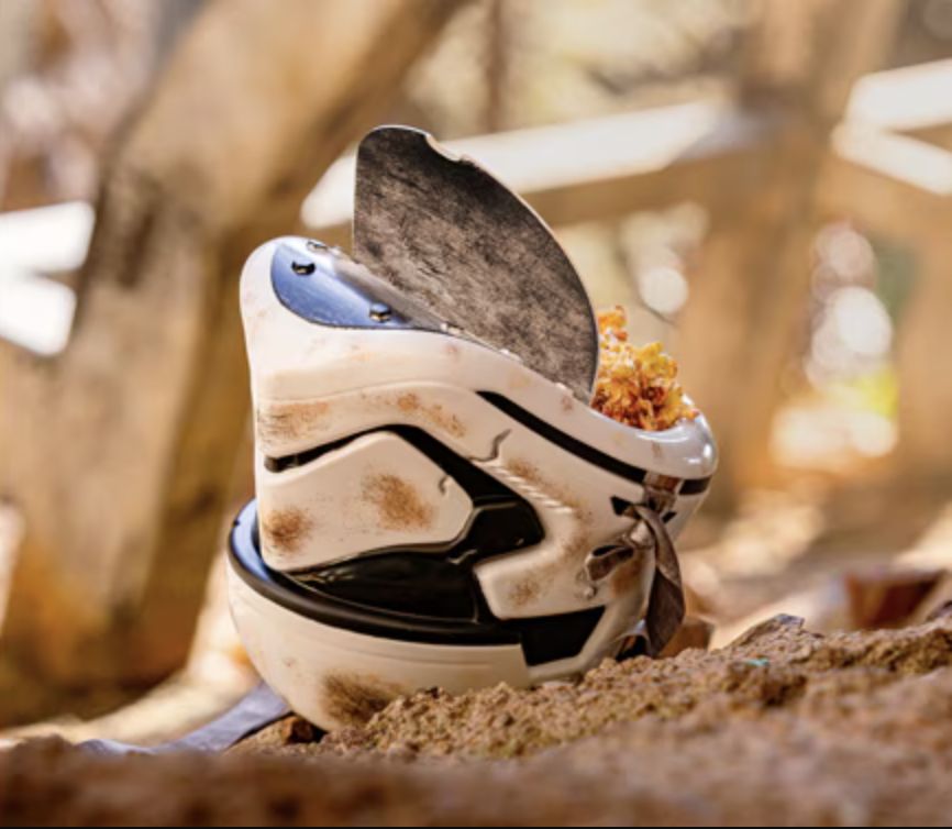 Salvaged Stormtrooper Helmet popcorn bucket