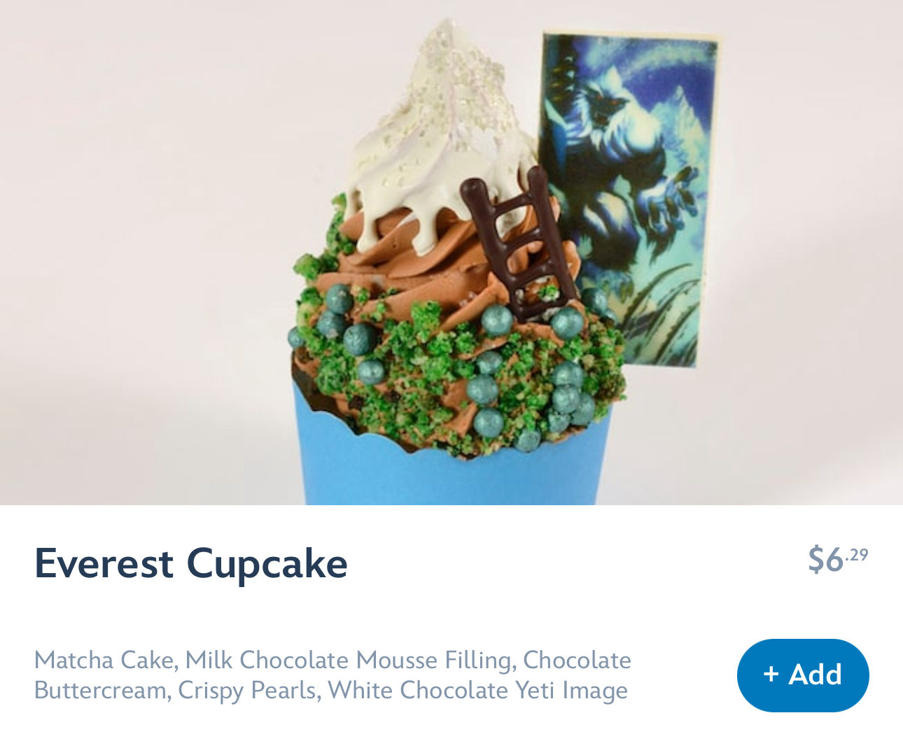Everest Cupcake