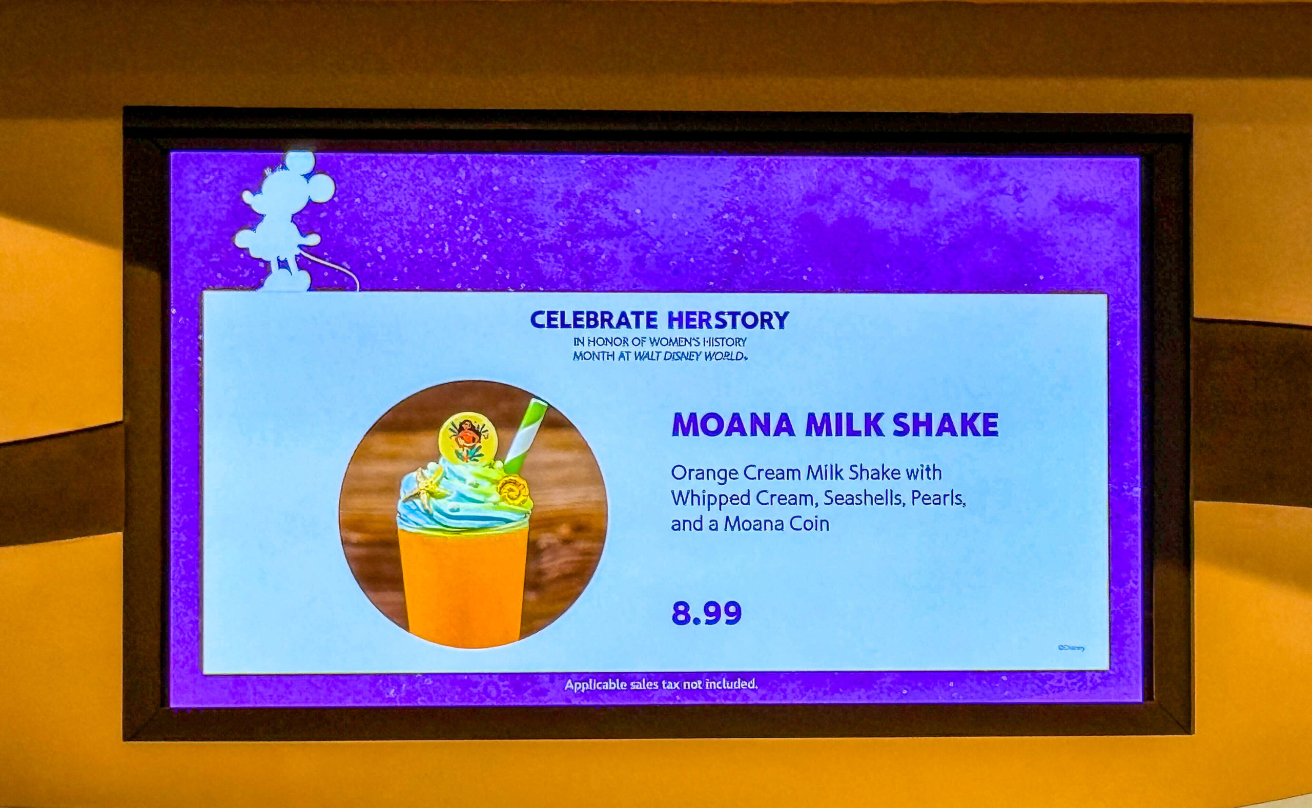 Moana Milkshake