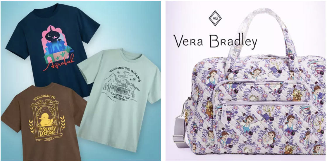 New Vera Bradley and Disney Princess Destination Collections