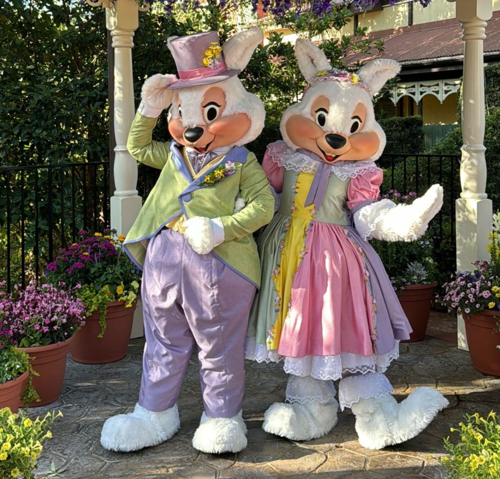 Mr and Mrs Easter Bunny